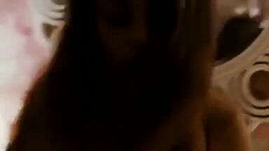 Two sexy chicks lick each other