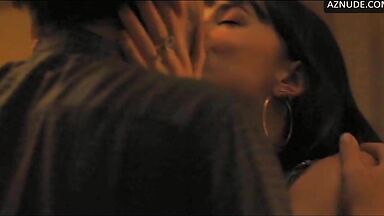 Long and passionate kiss