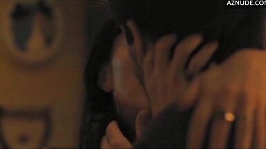 Long and passionate kiss