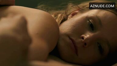 He pushes her hard into the mattress