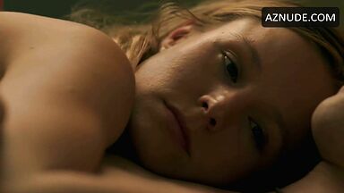 He pushes her hard into the mattress