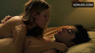 He pushes her hard into the mattress