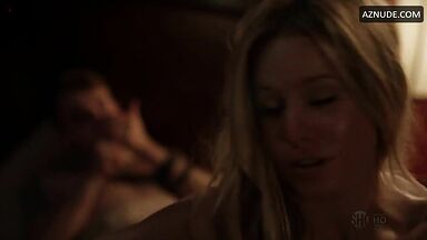 After a sex party she dances lasciviously