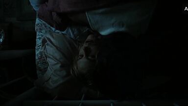 Sex in bed after foreplay