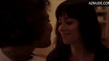 Kisses between a black woman and a white woman
