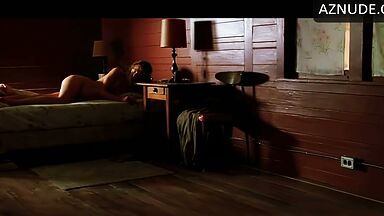 He finds her naked in bed