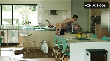 He fucks her on the kitchen table