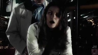 She is fucked directly on the table