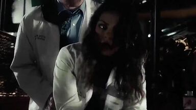 She is fucked directly on the table