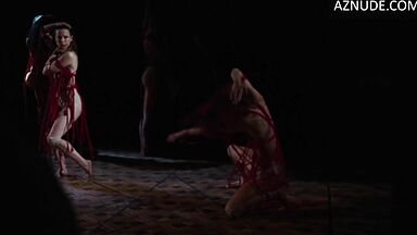 Erotic and gothic dance