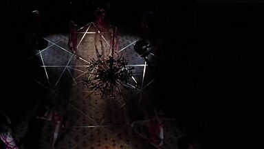 Erotic and gothic dance