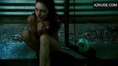 She is in the shower naked