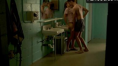 Sex on the bathroom sink