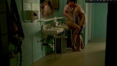 Sex on the bathroom sink