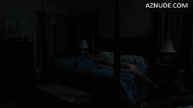 After sucking his fingers she lies down next to him