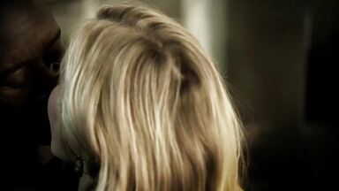 Love between a blonde and a black man