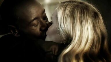 Love between a blonde and a black man