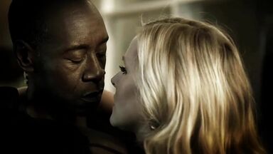 Love between a blonde and a black man