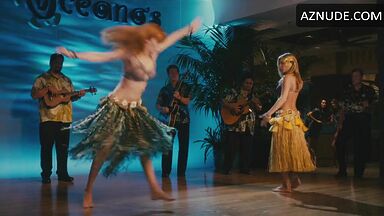 Lascivious dance with coconut