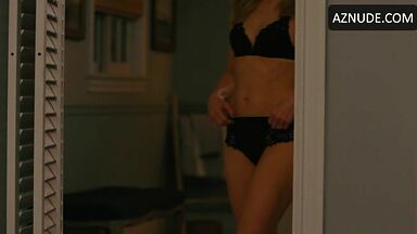 Appetizing blonde on the horizon