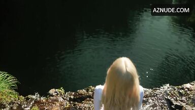 Alone on the rock