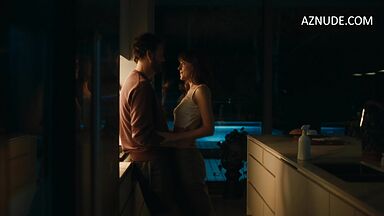 In the kitchen horny kisses
