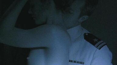 Sailor makes love to a blonde slut
