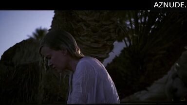 She is wet in the desert