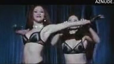 Dancing in underwear