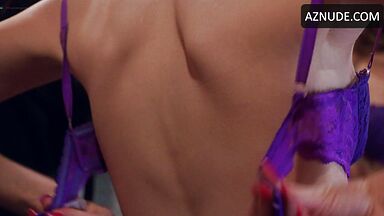 Hot scenes with a sexy blonde