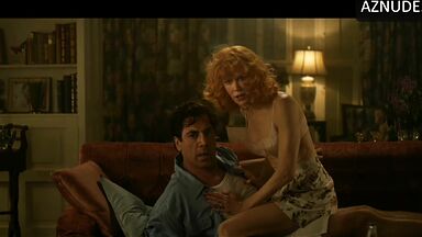 Warming up for sex on the couch