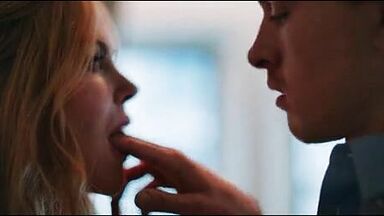 Fingers in her mouth excite her