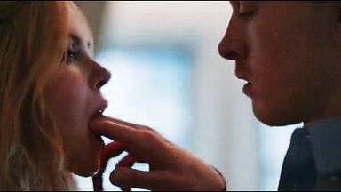 Fingers in her mouth excite her
