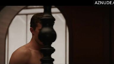 Tied to the bed and whipped