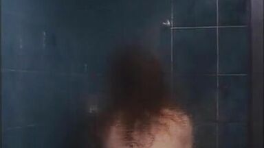 Nicole's first shower scene
