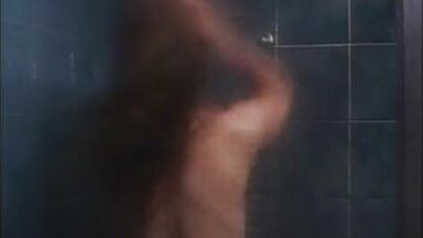 Nicole's first shower scene