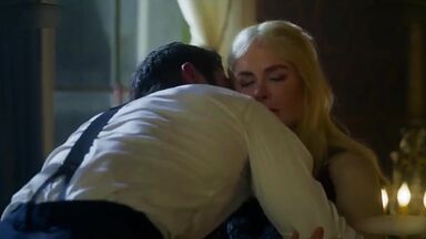 Passionate kisses before sex