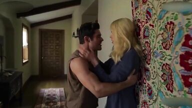 Passionate kisses before sex