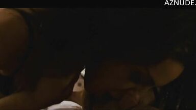 Tongues in pussy between the two hot girls