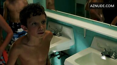 Mocking children in swimsuits
