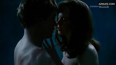 She rides him sensually and slowly