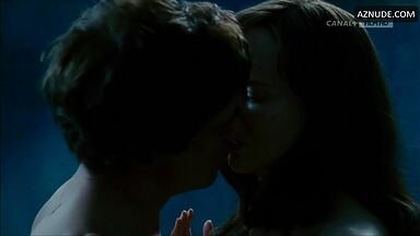 She rides him sensually and slowly