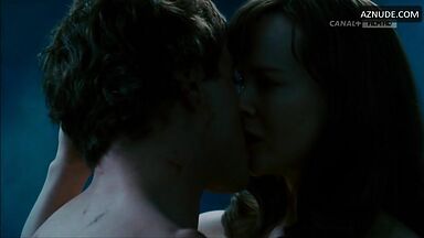She rides him sensually and slowly