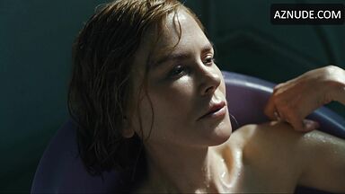 In the bathtub naked and full of desire