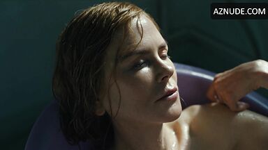 In the bathtub naked and full of desire