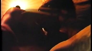 Passionate kisses and love