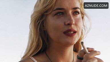 She smokes on the left side