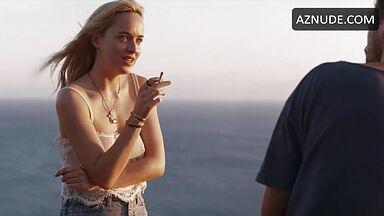 She smokes on the left side