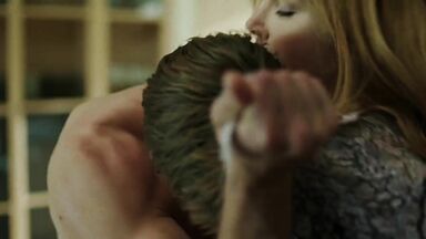 Break the kitchen table with her