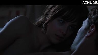 Romantic caresses after sex